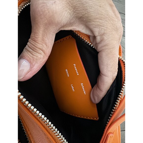 Proenza Schouler white label watts small leather Orange camera bag - Picture 12 of 12